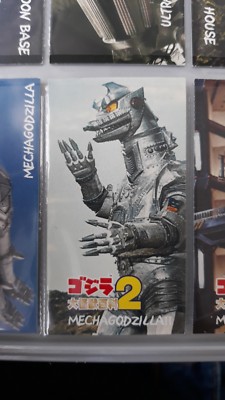 GODZILLA DAIKAIJU HYAKKA VERS 2 COCOA CHOCOLATE CIGARETTES CARD JAPAN 2P-02-image