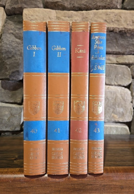 Great Books of the Western World 1952 Volumes 40 - 43 Encyclopedia Britannica-image