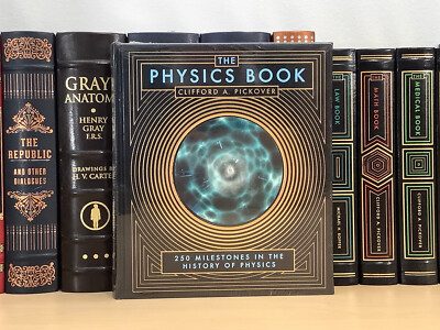 The Physics Book : 250 Milestones in the History of Physics - leather- sealed-image