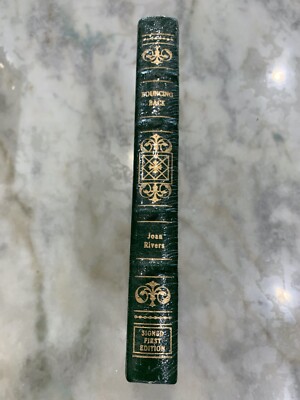 NEW MINT SEALED SIGNED Bouncing Back by JOAN RIVERS Easton 1997-image