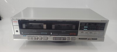 Studio Standard Fisher CR-W50 Stereo Dual Tape Deck Silver - AS-IS - EB-15927-image
