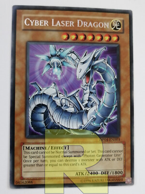 Cyber Drago Laser / Dragon Laser® Rare® DP04-EN003® English® EX-image