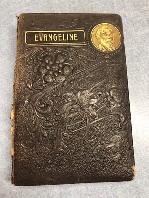 Evangeline A Tale of Acadia by Henry W. Longfellow Leather binding-image