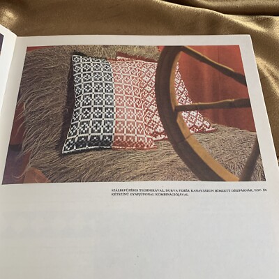 Igy Himezzunk. Marta Mannova Hungarian Text Stitching Art Published In Hungary-image