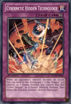 1st Ed Cybernetic Hidden Technology SDCR-EN030 Yugioh-image