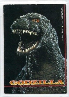 1995 JPP/Amada/Toho Japanese Godzilla #102 Godzilla Jr Trading Card Non-Sports-image