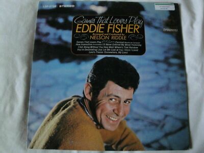 EDDIE FISHER GAMES THAT LOVERS PLAY VINYL LP 1966 RCA VICTOR ONCE I LOVED STEREO-image