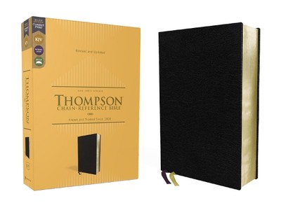 Dr.  Frank Char KJV, Thompson Chain-Reference Bible, (Leather Bound) (UK IMPORT)-image