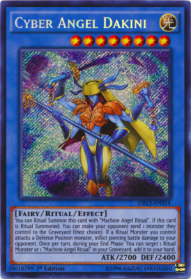 Cyber Angel Dakini - DRL3-EN014 - Secret Rare - 1st Edition PL/MP YuGiOh!  Drago-image