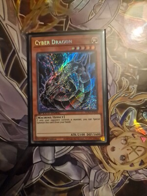 Cyber Dragon SGX3-EN128 Secret Rare Near Mint Limited Edition Yugioh-image