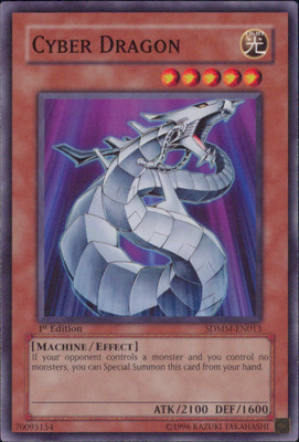 Yugioh Cyber Dragon #SDMM-EN013 Structure Deck: Machina Mayhem 1st Edition-image