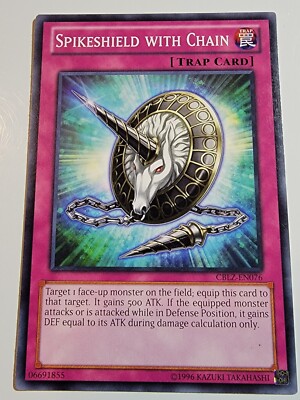 Spikeshield With Chain CBLZ-EN076 Common Unlimited Yugioh-image