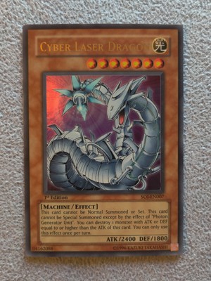 Cyber Laser Dragon SOI-EN007 Shadow of Infinity 1st Edition-image