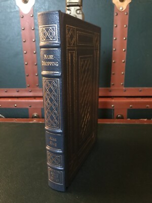 Alan King NAME DROPPING Signed Easton Press edition! Sealed -image