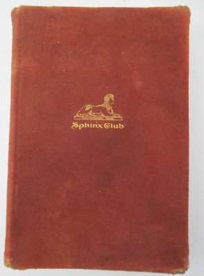 The SPHINX CLUB (Advertising Club of New York or The Ad Club), Illustrated, 1910-image