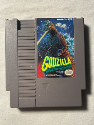 Godzilla: Monster of Monsters (Nintendo Entertainment System, 1989) Tested-image