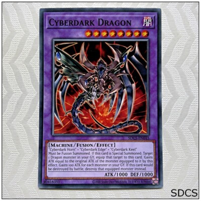 Cyberdark Dragon - SDCS-EN045 - Common Unlimited Yugioh-image