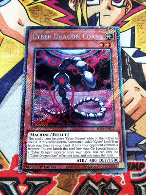 Cyber Dragon Core ra04-en013 (NEW) Platinum-Secret Yu-Gi-Oh-image