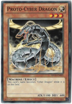 Yu-Gi-Oh!, Cyber Dragon Revolution, Proto-Cyber Dragon SDCR-EN005-image