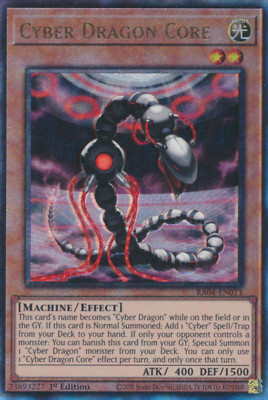 1X NM Cyber Dragon Core - RA04-EN013 - Ultimate Rare 1st Edition-image