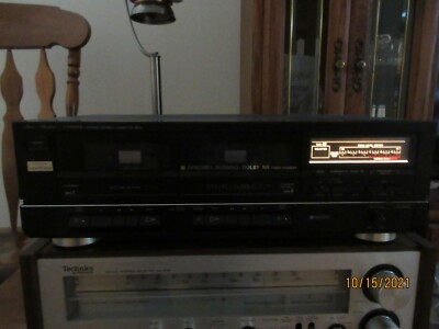 Fisher CR-W913 Stereo Double Cassette Deck. PLEASE READ ENTIRETY.-image