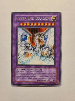 Cyber End Dragon - DP04-EN012 - Rare - Unlimited - NM-image