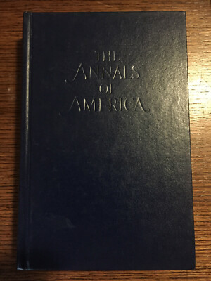 Encyclopedia Britannica The Annals of America Vol.5 Blue Leather, 1821-1832-image