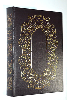 THE AUTOBIOGRAPHY OF BENJAMIN FRANKLIN by Benjamin Franklin THE EASTON PRESS-image