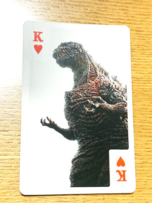 Godzilla  Playing Cards Poker Card  TOHO  From Japan  C-55-image