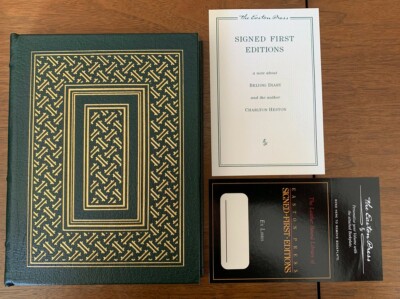 Easton Press: Beijing Diary - CHARLTON HESTON - SIGNED Collectors 1st Edition-image