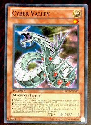 Cyber Valley SDCR-EN006 YuGiOh! Cyber Dragon Revolution 1st Ed NEAR MINT New x1-image