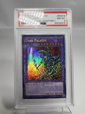 2022 Yu-Gi-OH! Hidden Arsenal Chapter 1 #EN018 Dark Paladin PSA 8-image