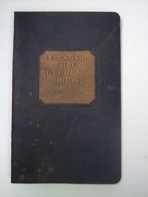 1932 second Edition, Standard Pipe Reference Book, Youngstown Sheet & Tube-image