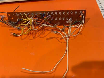 Fisher RS-2007 Stereo Receiver Parting Out Indicator Lights + Board-image