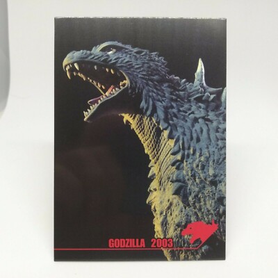 No.14 Godzilla Card GODZILLA×Mechagodzilla×Mothra Tokyo SOS AMADA 2003 Toho-image