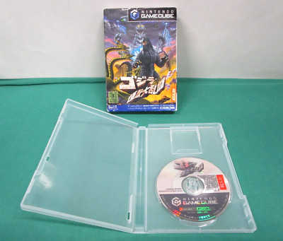 Game Cube Godzilla Kaiju Dairantou.[No manual, outer box copy]. GC. JAPAN. 38045-image