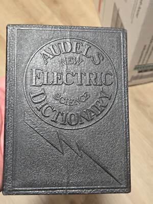 Audel's Electric Dictionary 1948 edition  Very Good condition-image