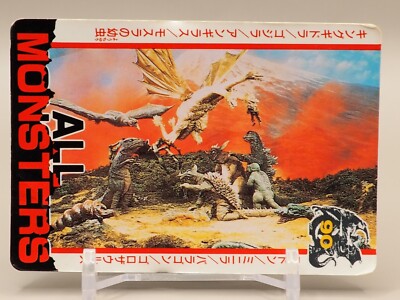 All Monsters Godzilla Card TCG No.90 Toho Movie Amada Japan S028-image