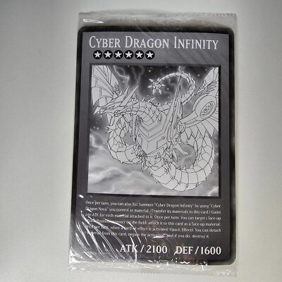 YuGiOh Jumbo / Oversized Cards - From Duel Overload Cyber Dragon Infinity-image
