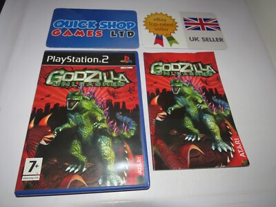 Godzilla Unleashed Sony PlayStation 2, ps2 uk tracked delivery-image