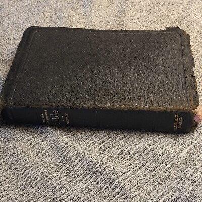 The New Chain-Reference Thompson Bible 4th Imp 1964 KJV Red Letter Morocco Sewed-image