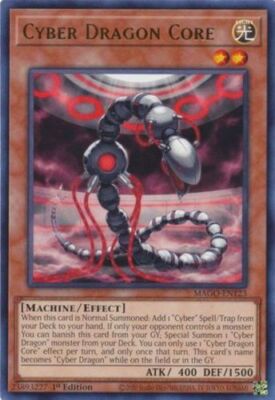 1x Cyber Dragon Core - MAGO-EN123 - Rare - 1st Edition MAGO - Maximum Gold YuGiO-image