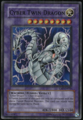 Yu-Gi-Oh! - Cybernetic Revolution Cyber Twin Dragon 2005 CRV-EN035 Unlimited-image