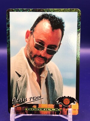 Jean Reno Godzilla Movie Film 1998 17 Card Bandai Japanese-image