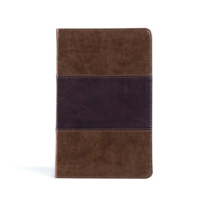 KJV Thinline Reference Bible, Saddle Brown LeatherTo (Leather Bound) (UK IMPORT)-image