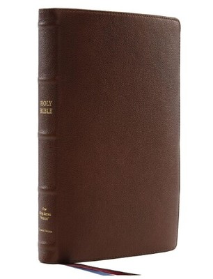 Thomas Nelson NKJV, Thinline Reference Bible, Large  (Leather Bound) (UK IMPORT)-image