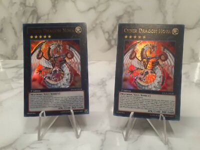  YUGIOH X2 Cyber Dragon Nova - SDCR-EN038 - Ultra Rare 1st Ed VLP -  -image
