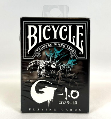 Bicycle Playing Cards G-1.0 Godzilla Minus One Poker 52 Card Deck Japan-image