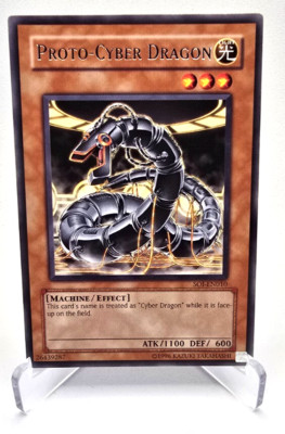 Yugioh Proto-Cyber Dragon SOI-EN010 Rare NM-image