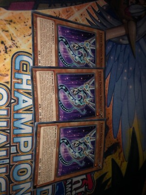 Cyber Dragon Nachster SDCS-FR007 Common X3 French First Edition Yug Card-image